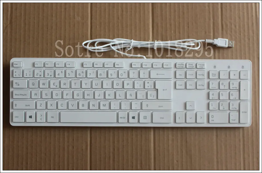 NEW Spanish Latin keyboard for LG KB1430 5V-100mA genuine original USB wired keyboard white desktop keyboard
NEW Spanish Latin keyboard for LG KB1430 5V-100mA genuine original USB wired keyboard white desktop keyboard