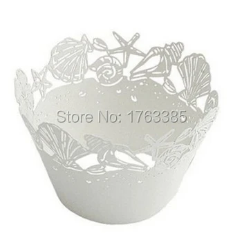 120PCS White Beach Themed Wedding Sea Shells Seashell Pearlescent Paper Cupcake Wrappers Baby Shower
120PCS White Beach Themed Wedding Sea Shells Seashell Pearlescent Paper Cupcake Wrappers Baby Shower