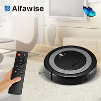 2018 Smart Robot Vacuum Cleaner For Home Remote Control Dust Cleaning Appliances 3 in 1 Cleaners Suction+Sweeper +Mop Aspirator image