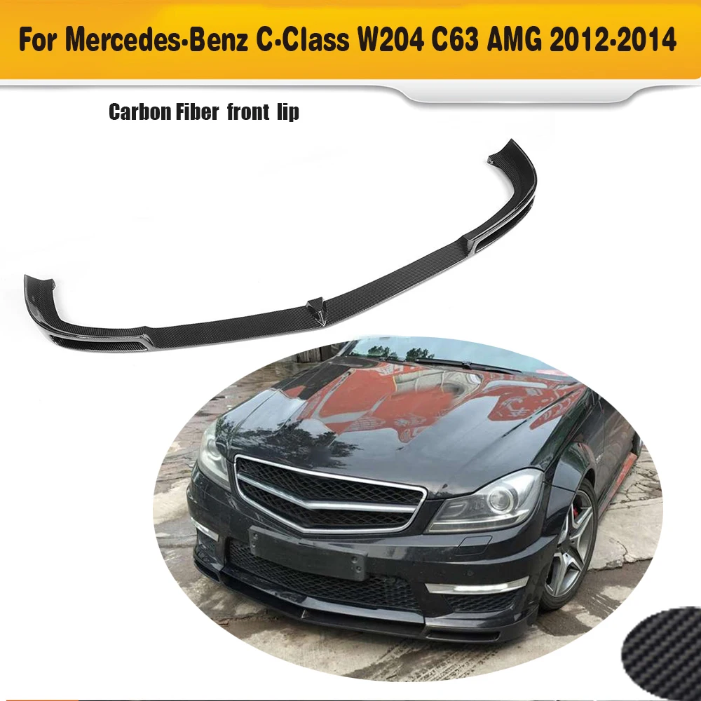 C Class Carbon Fiber Car bumper spoiler front lip spoiler for Mercedes Benz W204 C204 C63 Only AMG 2012 2013 2014 V Style
C Class Carbon Fiber Car bumper spoiler front lip spoiler for Mercedes Benz W204 C204 C63 Only AMG 2012 2013 2014 V Style