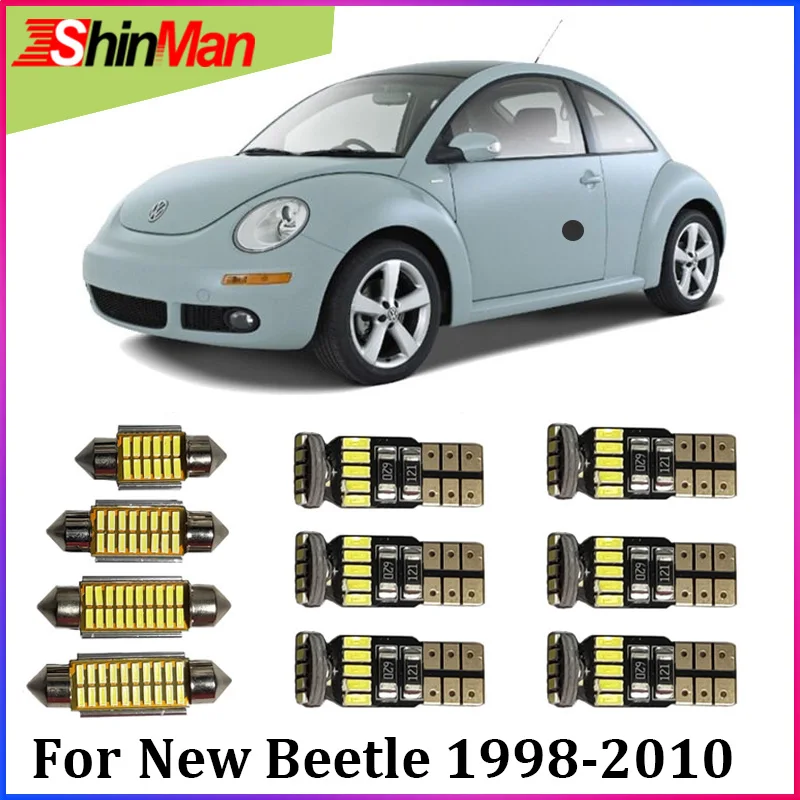ShinMan 6x Canbus Error Free Auto LED Car Light Interior Light LED Kit For Volkswagen New Beetle LED Interior Package 1998-2010
ShinMan 6x Canbus Error Free Auto LED Car Light Interior Light LED Kit For Volkswagen New Beetle LED Interior Package 1998-2010