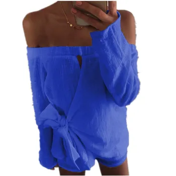 Wholesale Summer Jumpsuit Women Off Shoulder Rompers Womens Jumpsuits Sexy Club Solid Elegant Ladies Playsuit Romper
Wholesale Summer Jumpsuit Women Off Shoulder Rompers Womens Jumpsuits Sexy Club Solid Elegant Ladies Playsuit Romper