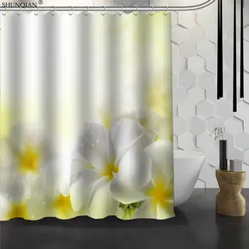 New Plumeria Flower Shower Curtain Waterproof Fabric Bath Curtain Polyester Fabric Bathroom Curtain 180X200cm150X180cm
New Plumeria Flower Shower Curtain Waterproof Fabric Bath Curtain Polyester Fabric Bathroom Curtain 180X200cm150X180cm
