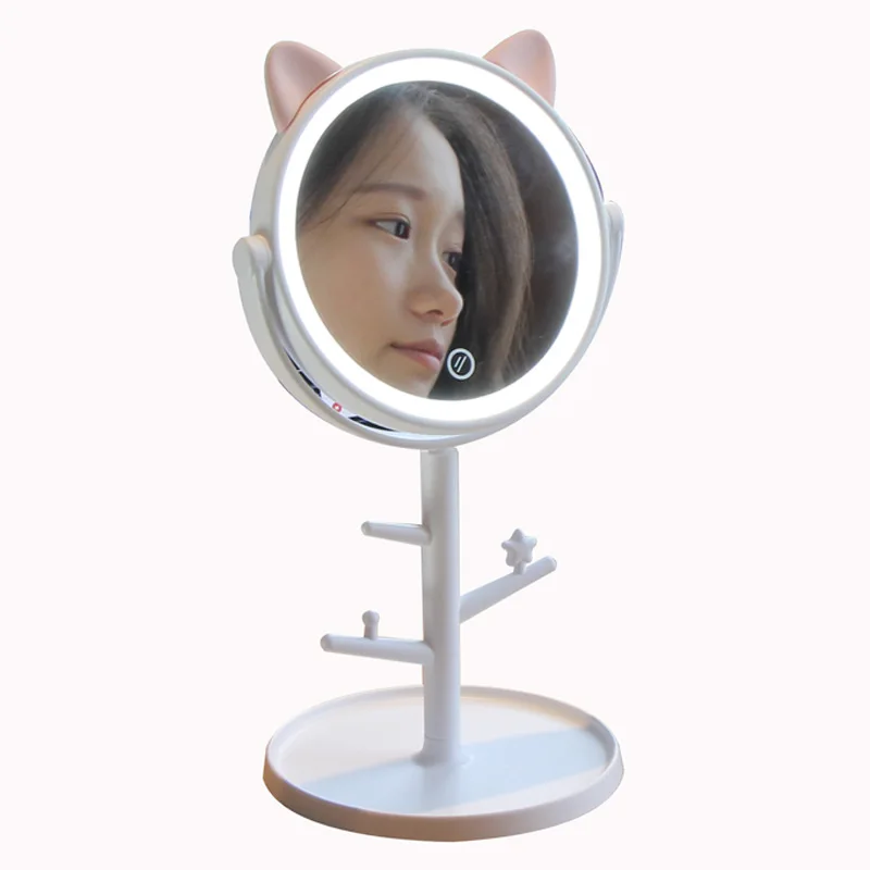 2019 LED Makeup Mirror Beauty Cosmetic Make up Tool Round Circle Side Normal 10X Magnifying Desktop Stand Style Makeup Mirror
2019 LED Makeup Mirror Beauty Cosmetic Make up Tool Round Circle Side Normal 10X Magnifying Desktop Stand Style Makeup Mirror