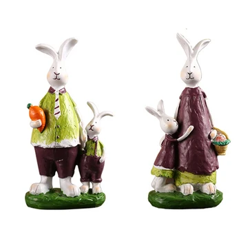 American Country Cartoon Rabbits Ornaments New Year'S Gifts Home Decoration Accessories Creative Resin Crafts Desktop Home Decor
American Country Cartoon Rabbits Ornaments New Year'S Gifts Home Decoration Accessories Creative Resin Crafts Desktop Home Decor