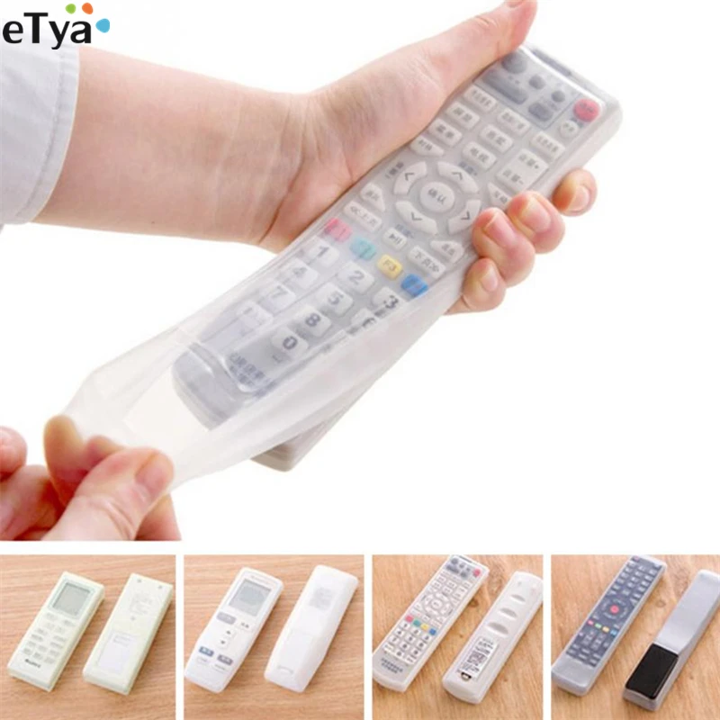 For TV Remote Control Dust Cover Protective Holder Organizer Waterproof Silicone Storage Bags Organizer HomeAccessory
For TV Remote Control Dust Cover Protective Holder Organizer Waterproof Silicone Storage Bags Organizer HomeAccessory