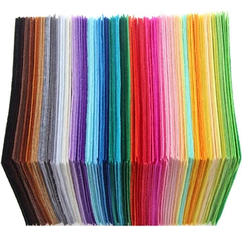 QUANFANG 40pcs/lot Felt Non Woven Fabric 1mm Thickness Polyester Home Decoration Pattern Bundle For Sewing Dolls Crafts 10x10 cm
QUANFANG 40pcs/lot Felt Non Woven Fabric 1mm Thickness Polyester Home Decoration Pattern Bundle For Sewing Dolls Crafts 10x10 cm