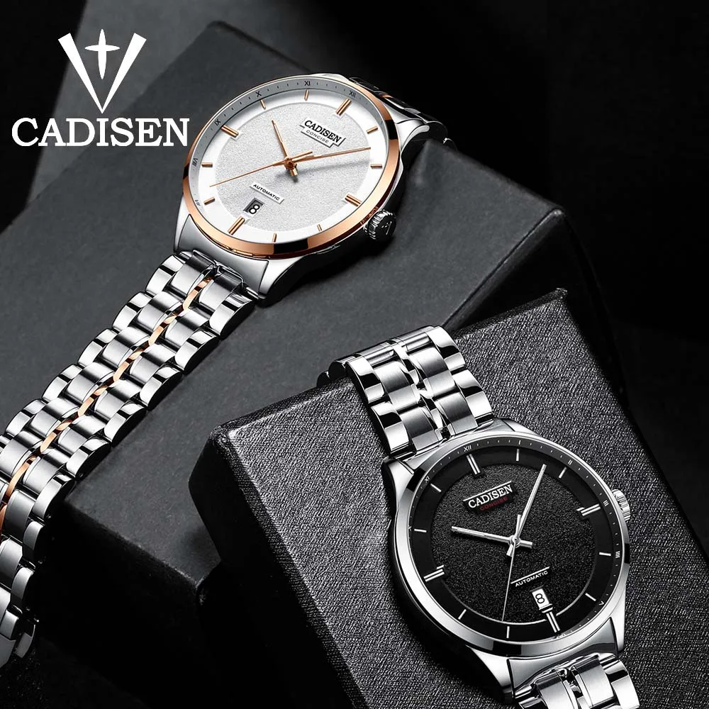 CADISEN Men Watch Automatic Mechanical Role Date Luminous Fashione luxury Brand Waterproof Clock Male Hombre Relogio Masculino
CADISEN Men Watch Automatic Mechanical Role Date Luminous Fashione luxury Brand Waterproof Clock Male Hombre Relogio Masculino