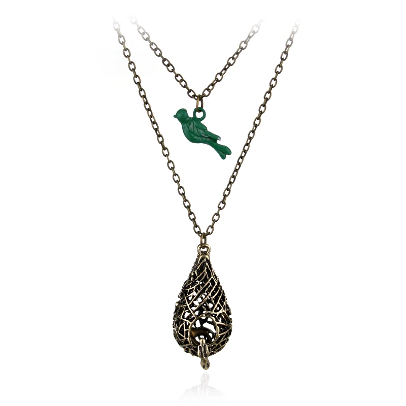 The Vampire Diaries Bird Nest Necklace Elena/Nina Lovely Bird Cages Pendant Necklace For Women Fashion Accessories Jewelry
The Vampire Diaries Bird Nest Necklace Elena/Nina Lovely Bird Cages Pendant Necklace For Women Fashion Accessories Jewelry
