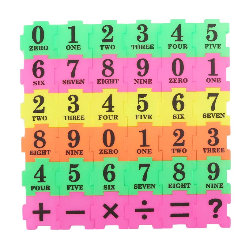36Pcs New Baby Child Mathematics Arithmetic Puzzle Montessori Toy Foam Maths Early Learning Montessori Educational Toy Materials
36Pcs New Baby Child Mathematics Arithmetic Puzzle Montessori Toy Foam Maths Early Learning Montessori Educational Toy Materials