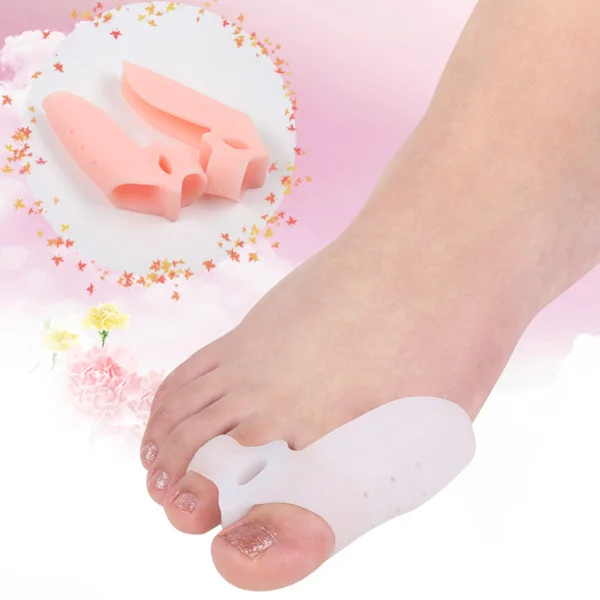 Hot Sale 2pcs Gel Orthotics Thumb Correction Silicone Toe Alignment Separator Bunion Splint
Hot Sale 2pcs Gel Orthotics Thumb Correction Silicone Toe Alignment Separator Bunion Splint