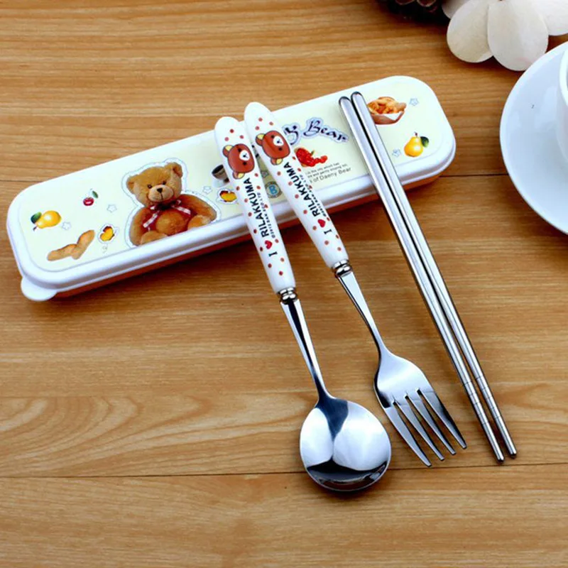 Tableware Lunch Set cute Kawaii Bear Porcelain Baby girl boy stainless steel ceramics Dinnerware
Tableware Lunch Set cute Kawaii Bear Porcelain Baby girl boy stainless steel ceramics Dinnerware