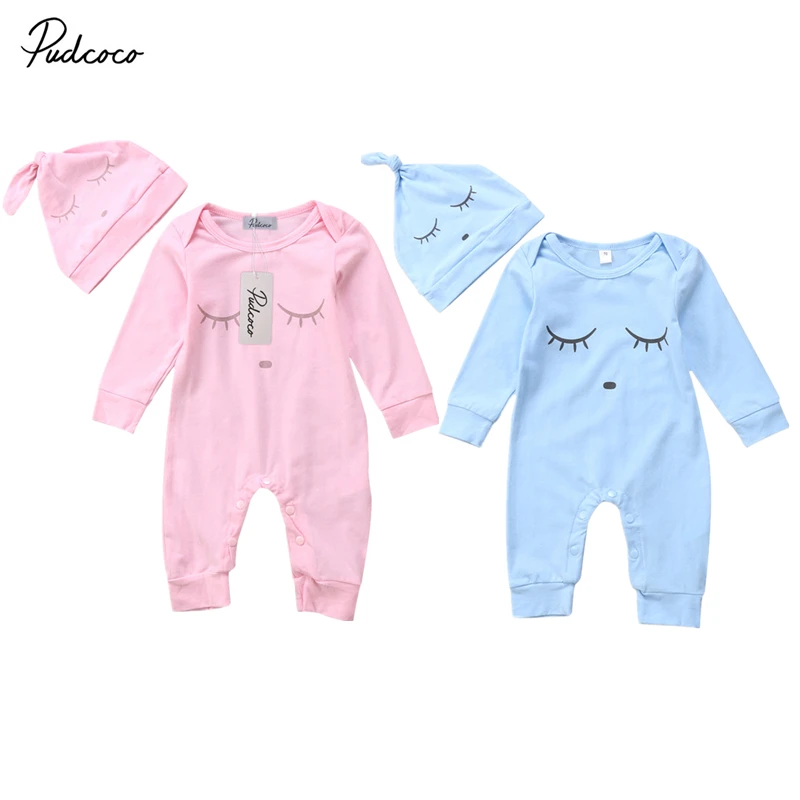 Cute Newborn Infant Boy Girl Clothing Rompers Long Sleeve Smile Romper Jumpsuit 2pcs Clothes Outfit Set
Cute Newborn Infant Boy Girl Clothing Rompers Long Sleeve Smile Romper Jumpsuit 2pcs Clothes Outfit Set