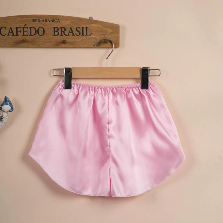 Cute Women Satin Sleep Bottoms Elastic Waist Silk Shorts Female Casual Panties Pajama Pants Sexy Nightwear Plus Size Pink
Cute Women Satin Sleep Bottoms Elastic Waist Silk Shorts Female Casual Panties Pajama Pants Sexy Nightwear Plus Size Pink