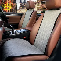 ROWNFUR Brand Car Seat Cover Set Universal For Car Seats Decorate Protect Accessories Suede Fashion Car Seat Cushion Car-styling image