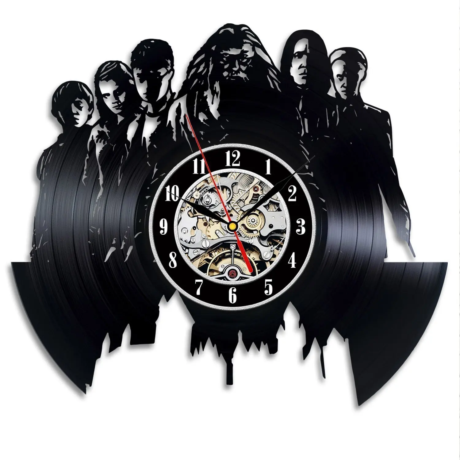 Vinyl Record Wall Clock Retro Modern Design Dumbledore Harry Potter Black Unique Watch Wall Clocks Home Decor Silent
Vinyl Record Wall Clock Retro Modern Design Dumbledore Harry Potter Black Unique Watch Wall Clocks Home Decor Silent