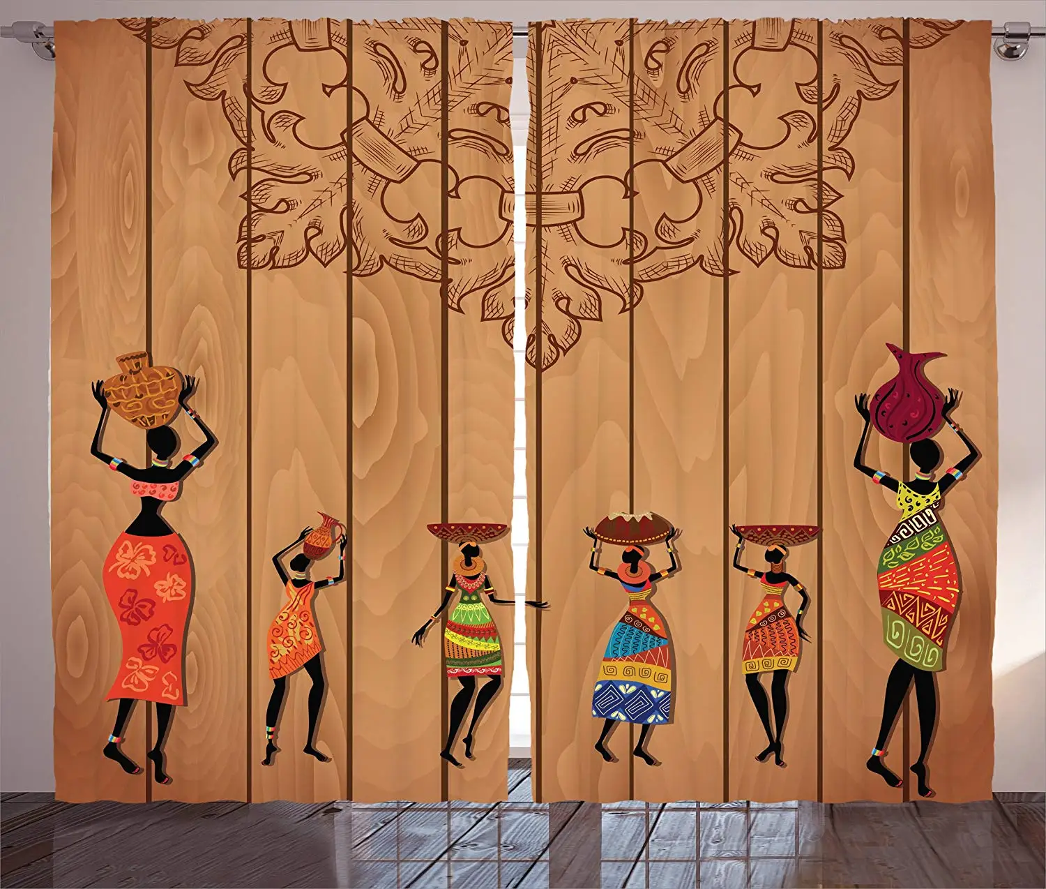 African Curtains Ancient African Girl Images on Vintage Wooden Texture Ethnic Female Fashion Art Living Room Bedroom Decor
African Curtains Ancient African Girl Images on Vintage Wooden Texture Ethnic Female Fashion Art Living Room Bedroom Decor