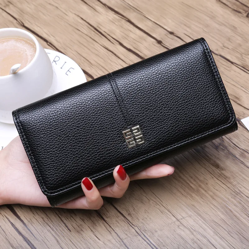 Fashion 2019 Women's Long Wallet Buckle Soft Leather Wallet Phone Case Zipper Coin Purse Luxury Youth Card Pack
Fashion 2019 Women's Long Wallet Buckle Soft Leather Wallet Phone Case Zipper Coin Purse Luxury Youth Card Pack