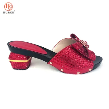2019 New Arrival African Woman Red Sandals Shoes Italian With Rhinestone Fashion Low Heels Shoes For Party Wedding Dress Slipper
2019 New Arrival African Woman Red Sandals Shoes Italian With Rhinestone Fashion Low Heels Shoes For Party Wedding Dress Slipper