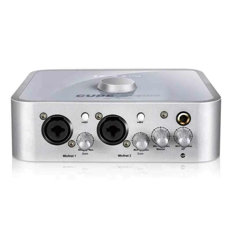 Original ICON CUBE 4NANO 4 in 4 out computer professional external sound card USB recording audio Interface Dual MIC Full duplex
Original ICON CUBE 4NANO 4 in 4 out computer professional external sound card USB recording audio Interface Dual MIC Full duplex
