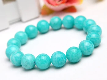 Genuine Mozambique Amazonite Natural Stone Bracelets For Women 13mm Big Stretch Charm Round Beads Jewelry Men Bracelet
Genuine Mozambique Amazonite Natural Stone Bracelets For Women 13mm Big Stretch Charm Round Beads Jewelry Men Bracelet