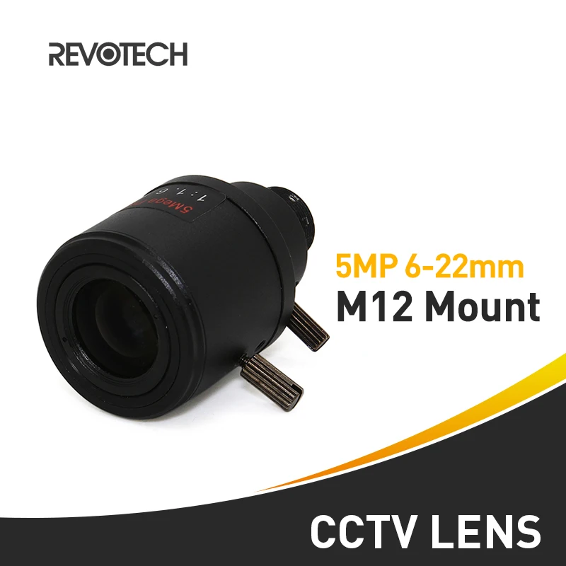 5.0MP 6-22mm 1/2.5" Surveillance Camera CCTV Lens Fixed Iris M12 Mount For Full HD CCTV Camera IP Camera
5.0MP 6-22mm 1/2.5" Surveillance Camera CCTV Lens Fixed Iris M12 Mount For Full HD CCTV Camera IP Camera