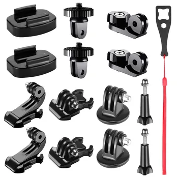15-in-1 Action Camera Accessory Kit Compatible with GoPro Hero 6 5 4 3+ 3 2 1,SJ7000/6000,APEMAN Sony Sports DV: Tripod Mount
15-in-1 Action Camera Accessory Kit Compatible with GoPro Hero 6 5 4 3+ 3 2 1,SJ7000/6000,APEMAN Sony Sports DV: Tripod Mount