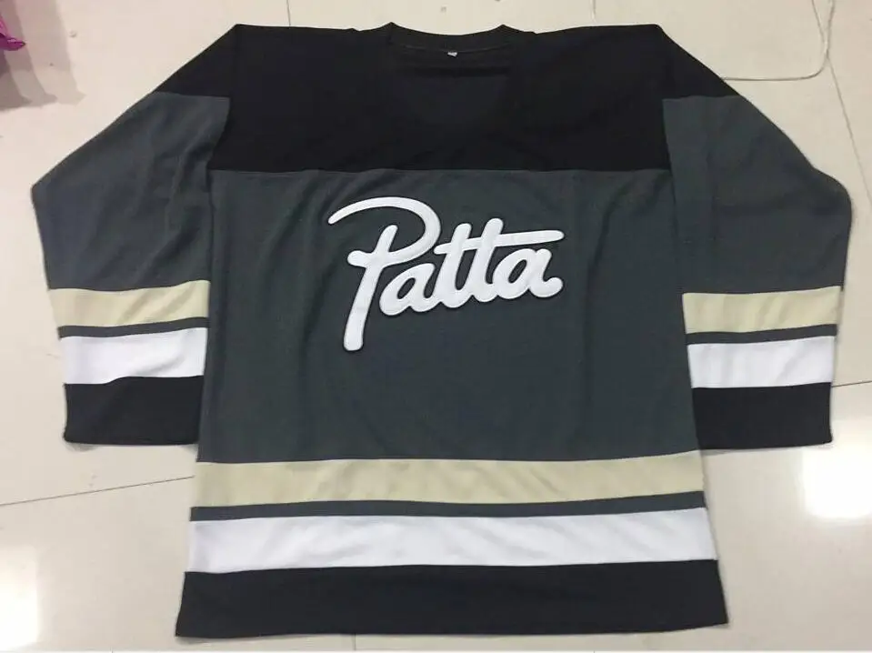 

Rare Mitchell Ness Patta Hockey Jersey Embroidery Stitched Customize any number and name