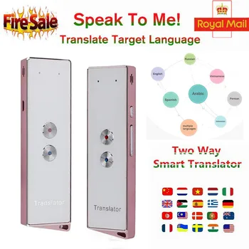 40 Languages Smart Voice Translator Portable Two-Way Real Time Multi-Language Translation Support Text Translation 3D25
40 Languages Smart Voice Translator Portable Two-Way Real Time Multi-Language Translation Support Text Translation 3D25
