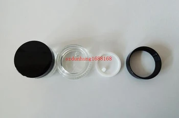 Free Shipping 700pcs 20g jar empty black/white/clear cream jar 5ml plastic jar loose powder jar lip blam jar
Free Shipping 700pcs 20g jar empty black/white/clear cream jar 5ml plastic jar loose powder jar lip blam jar