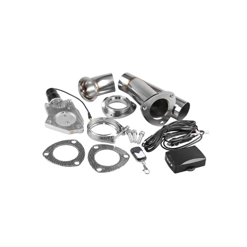 2.25" 2.5" 3" Electric Stainless Exhaust Cutout Cut Out Dump Valve/Switch Remote Control Car Tail Throat Modification Kit
2.25" 2.5" 3" Electric Stainless Exhaust Cutout Cut Out Dump Valve/Switch Remote Control Car Tail Throat Modification Kit