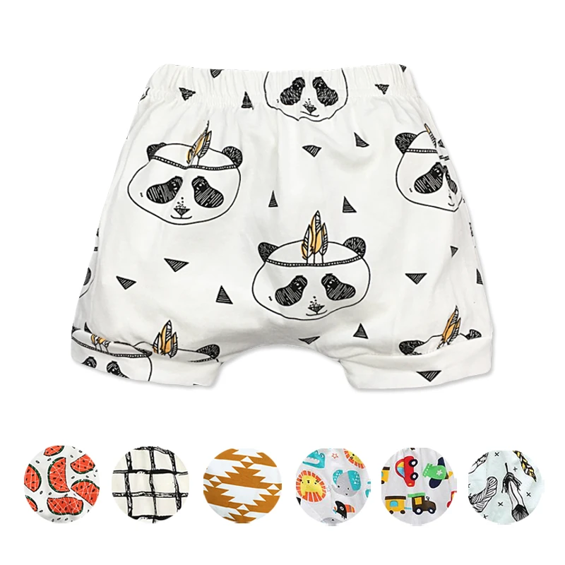 cartoon baby pants shorts infant baby PP pants