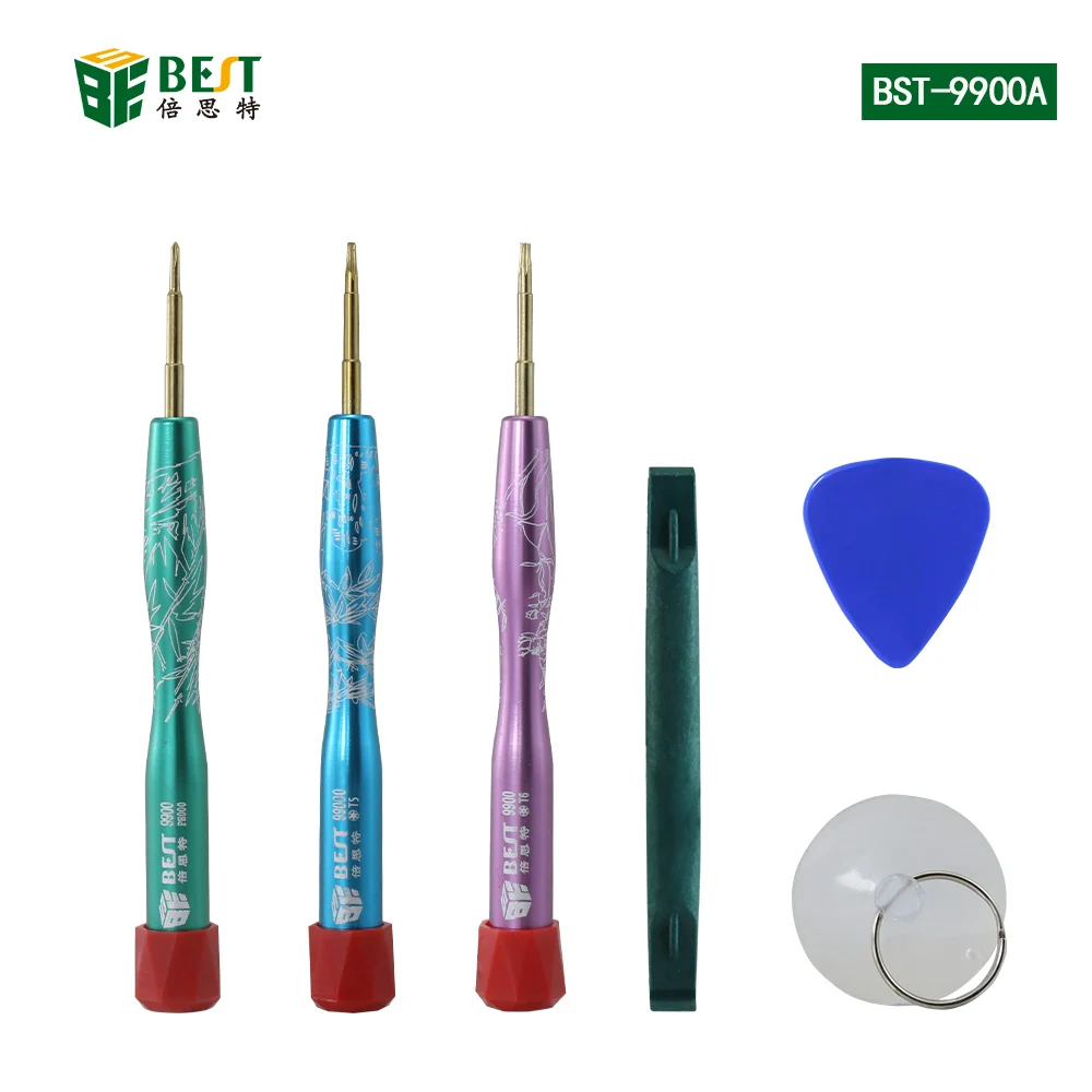 BEST-9900A Quality Phillips Pentalobe Screwdriver Opening Repair Tools Kit for iphone ipad Samsung free shipping
BEST-9900A Quality Phillips Pentalobe Screwdriver Opening Repair Tools Kit for iphone ipad Samsung free shipping