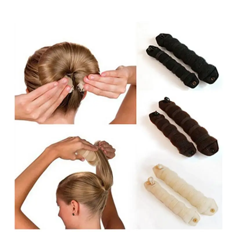 Women Girl Magic Style Hair Styling Tools Buns Braiders Curling Headwear Hair Rope Hair Band Accessories 2pcs
Women Girl Magic Style Hair Styling Tools Buns Braiders Curling Headwear Hair Rope Hair Band Accessories 2pcs