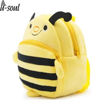Cute Kids Gift Children Plush School Bag Bee Girls and Boys Animals Kindergarten School Bag Baby Bags A4140
Cute Kids Gift Children Plush School Bag Bee Girls and Boys Animals Kindergarten School Bag Baby Bags A4140