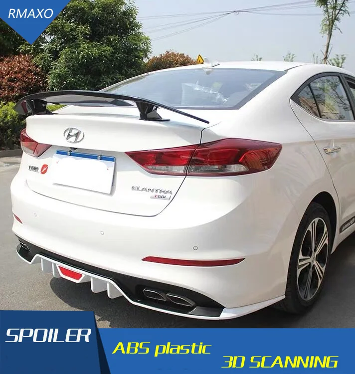 For Elantra Spoiler 2016-2019 For Hyundai Elantra Spoiler TF High Quality ABS Material Car Rear Wing Primer Color Rear Spoiler
For Elantra Spoiler 2016-2019 For Hyundai Elantra Spoiler TF High Quality ABS Material Car Rear Wing Primer Color Rear Spoiler