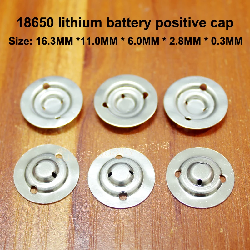 100pcs/lot 18650 Lithium Battery Positive Large Tip Cap Disassemble Accessories Flat Insulation Pad
100pcs/lot 18650 Lithium Battery Positive Large Tip Cap Disassemble Accessories Flat Insulation Pad