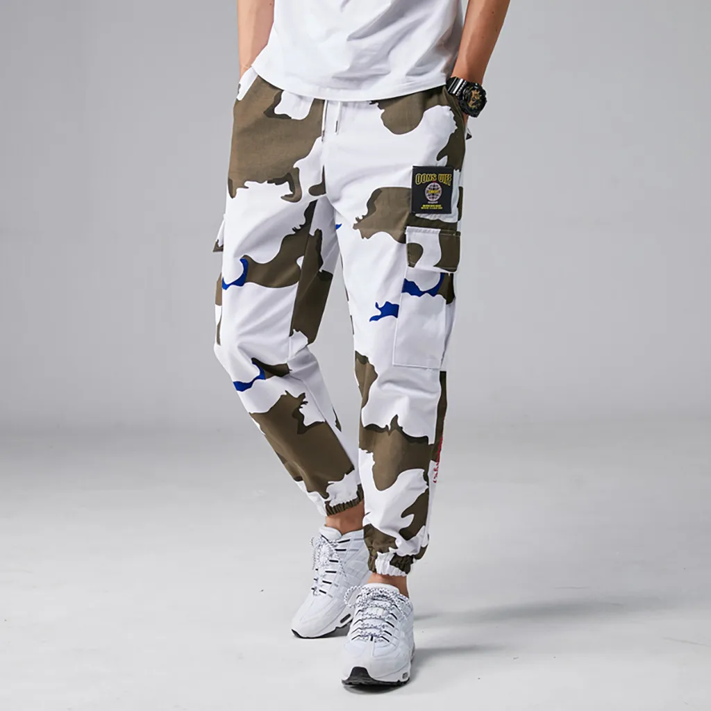 2019 New Men Camouflage Cargo Pants Men Street Harem Pants Fitness Runners Trousers Comfortable Ankle Length Sweatpants Trousers
2019 New Men Camouflage Cargo Pants Men Street Harem Pants Fitness Runners Trousers Comfortable Ankle Length Sweatpants Trousers