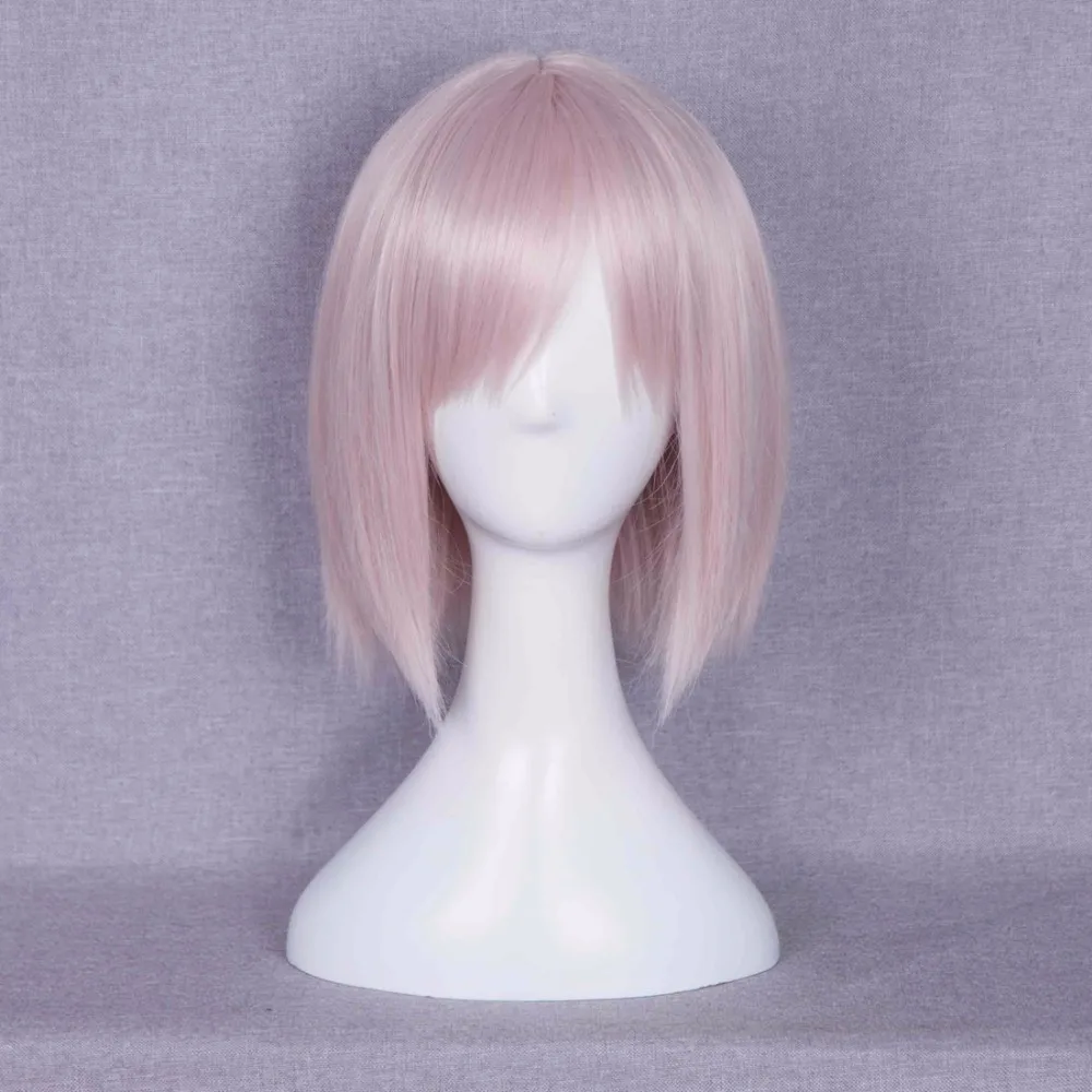 Light Pink Short 35cm Straight Anime Party Women Cosplay Synthetic Wig + Wig Cap
Light Pink Short 35cm Straight Anime Party Women Cosplay Synthetic Wig + Wig Cap