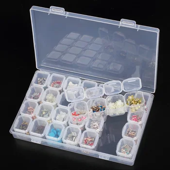 28Lattices Dismountable Diamond Embroidery Accessories diamond painting Boxes Cross Stitch Cases Storage Organizer Home Storage 
28Lattices Dismountable Diamond Embroidery Accessories diamond painting Boxes Cross Stitch Cases Storage Organizer Home Storage