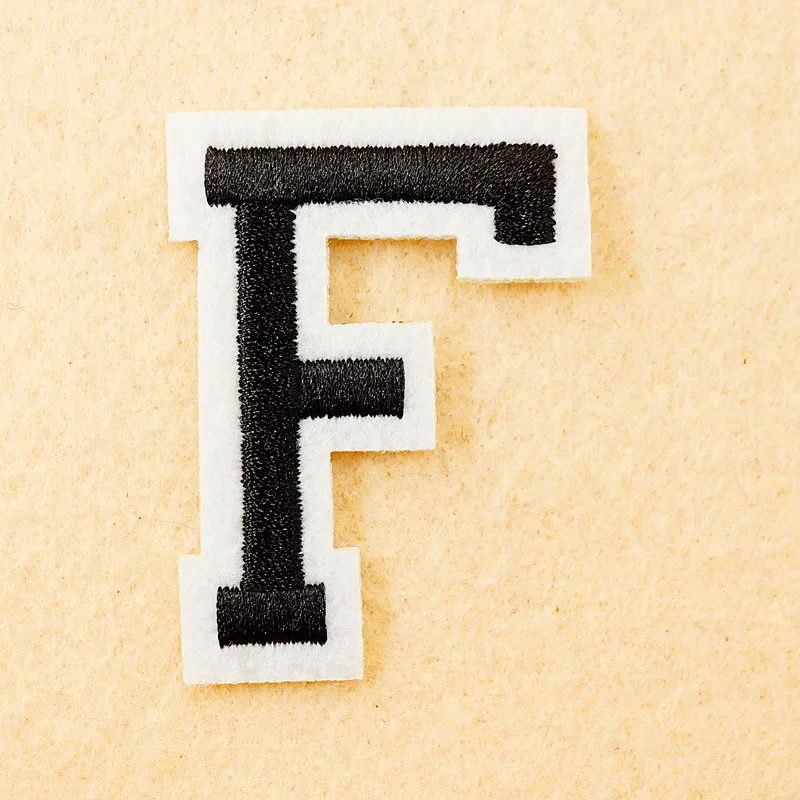 Letter: F (Size:4*5.5cm) DIY Cloth Patch Badge Embroidered Cute Badges Hippie Iron On Kids Cartoon Patches For Clothes Stickers
Letter: F (Size:4*5.5cm) DIY Cloth Patch Badge Embroidered Cute Badges Hippie Iron On Kids Cartoon Patches For Clothes Stickers