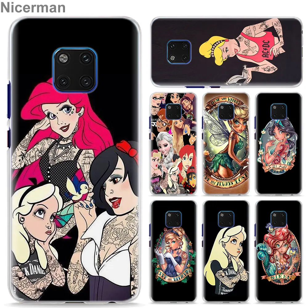 Tattoo Alice Ariel Mermaid Princess Phone Case for Huawei Mate 20 Pro 10 20 Lite P Smart Plus P30 Pro P30 P20 Lite Cover Case Co
Tattoo Alice Ariel Mermaid Princess Phone Case for Huawei Mate 20 Pro 10 20 Lite P Smart Plus P30 Pro P30 P20 Lite Cover Case Co