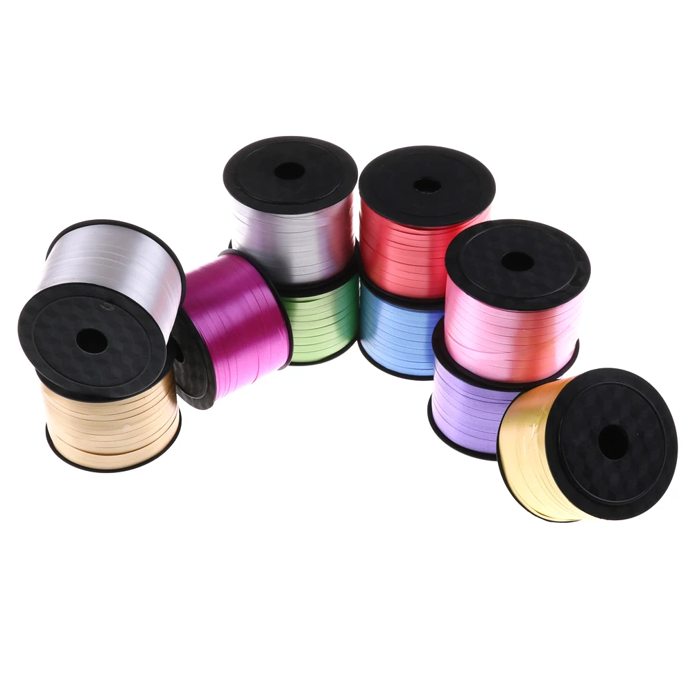 Hot 1 PCS 100Yard Colorful Balloons Ribbons 0.5cm Laser Ribbon For Party Decoration Birthday Wedding Decoration DIY Accessories
Hot 1 PCS 100Yard Colorful Balloons Ribbons 0.5cm Laser Ribbon For Party Decoration Birthday Wedding Decoration DIY Accessories