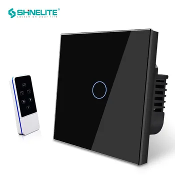 EU Standard 1 Gang Remote Control Wall Switch Glass Panel Wireless Electrical Touch Light Switch with Remote Control Shinelite
EU Standard 1 Gang Remote Control Wall Switch Glass Panel Wireless Electrical Touch Light Switch with Remote Control Shinelite