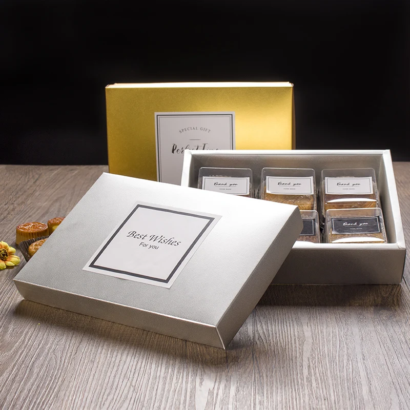 22.5*15.5*5cm Gold and Sliver Cookie Mooncake Gift Paper Box Macaron Chocolate Box 100pcs\lot Free shipping
22.5*15.5*5cm Gold and Sliver Cookie Mooncake Gift Paper Box Macaron Chocolate Box 100pcs\lot Free shipping