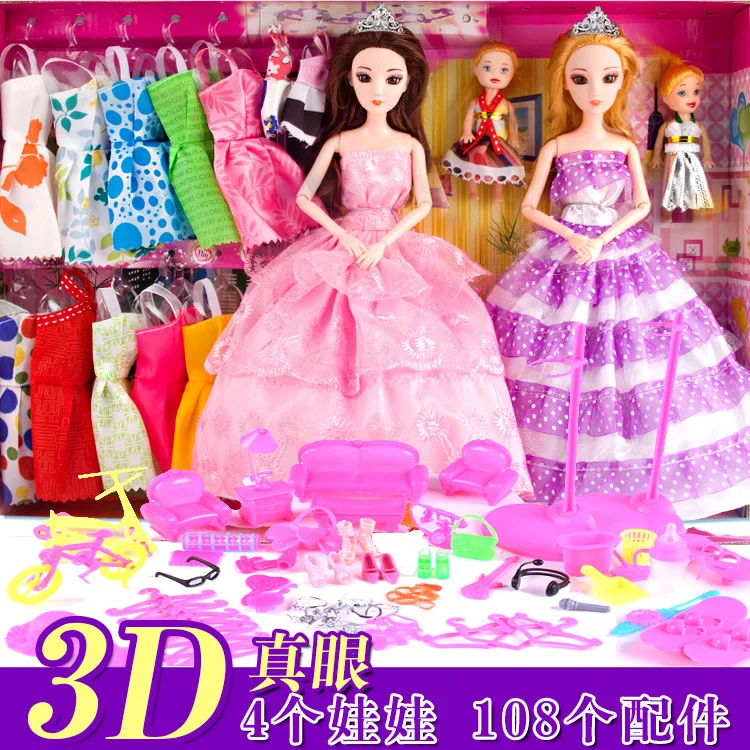 30cm Fashion Doll Set Beautiful Princess with Accessories Crown Clothes Shoes 12 Jointed Movable Doll Toys for Girls Gifts
30cm Fashion Doll Set Beautiful Princess with Accessories Crown Clothes Shoes 12 Jointed Movable Doll Toys for Girls Gifts