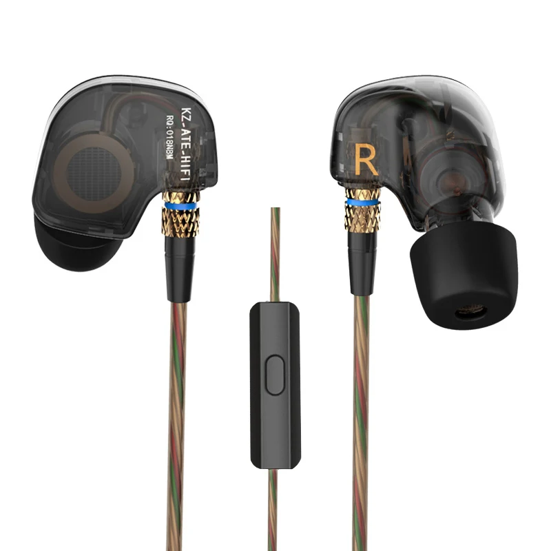 KZ ATE in ear Earphones HIFI Metal Stereo Earphone Super Bass Noise Isolating With Mic Support
KZ ATE in ear Earphones HIFI Metal Stereo Earphone Super Bass Noise Isolating With Mic Support
