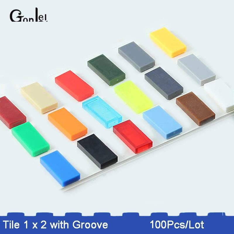 100Pcs/Lot Elements MOC Brick Parts 3069 Tile 1x2 Classic Piece Building Block DIYs Toy Accessory Fit for Bricklink Rebirckable
100Pcs/Lot Elements MOC Brick Parts 3069 Tile 1x2 Classic Piece Building Block DIYs Toy Accessory Fit for Bricklink Rebirckable