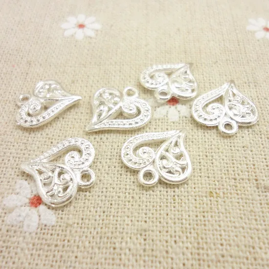 Wholesale 90 PCS Vintage Charms LOVE Heart Pendant Bright silver Fit Bracelets Necklace DIY Metal Jewelry Making
Wholesale 90 PCS Vintage Charms LOVE Heart Pendant Bright silver Fit Bracelets Necklace DIY Metal Jewelry Making