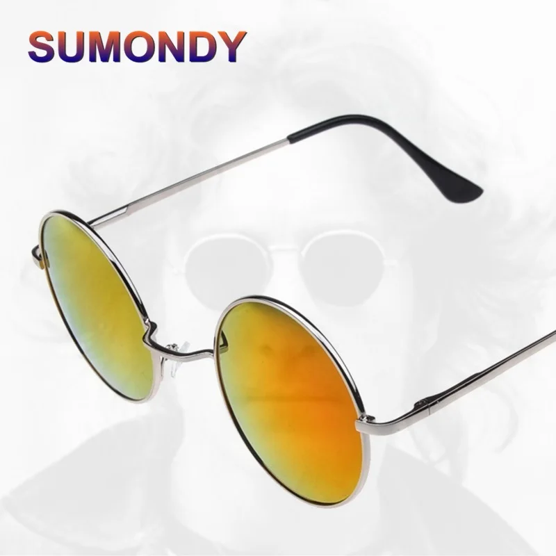 SUMONDY Retro Designer Round Metal Frame Sunglasses Women Men Hipster Stars Styles John Lennon Commemorate Sun Shades SA18
SUMONDY Retro Designer Round Metal Frame Sunglasses Women Men Hipster Stars Styles John Lennon Commemorate Sun Shades SA18